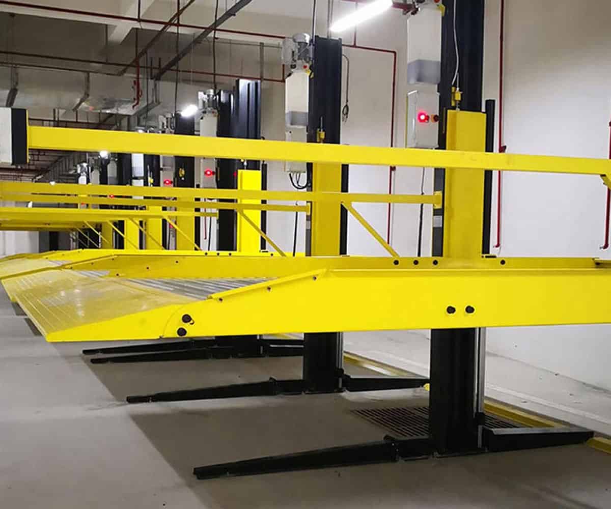 雙柱簡易升降類停車設備維保